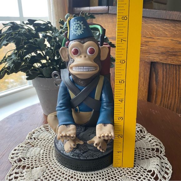 Blue and Brown Monkey Figurine - Picture 8 of 8